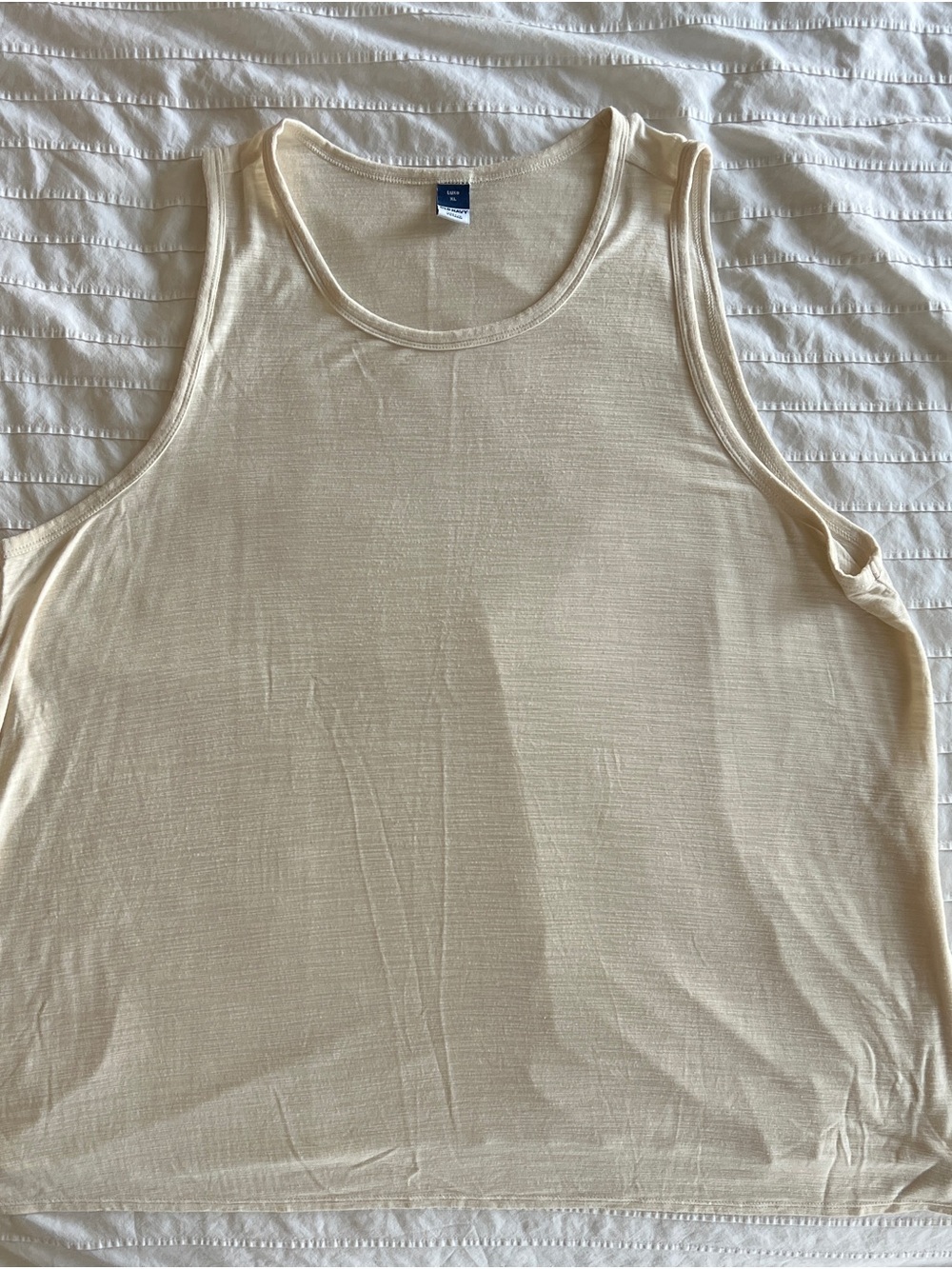 Old Navy Women’s Tank Top Bundle - Olive, Tan Stripe, White, Cream - Picture 5 of 10